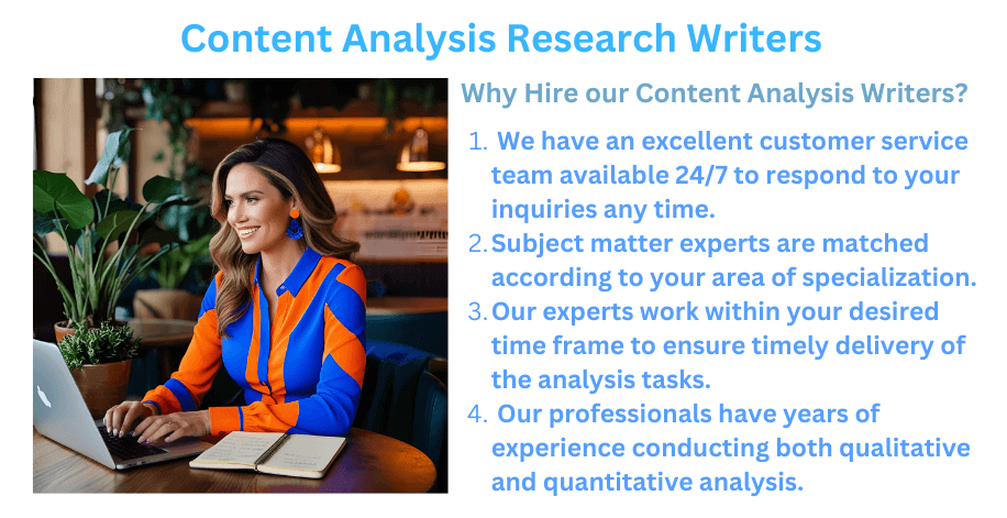 Content Analysis Research Writers